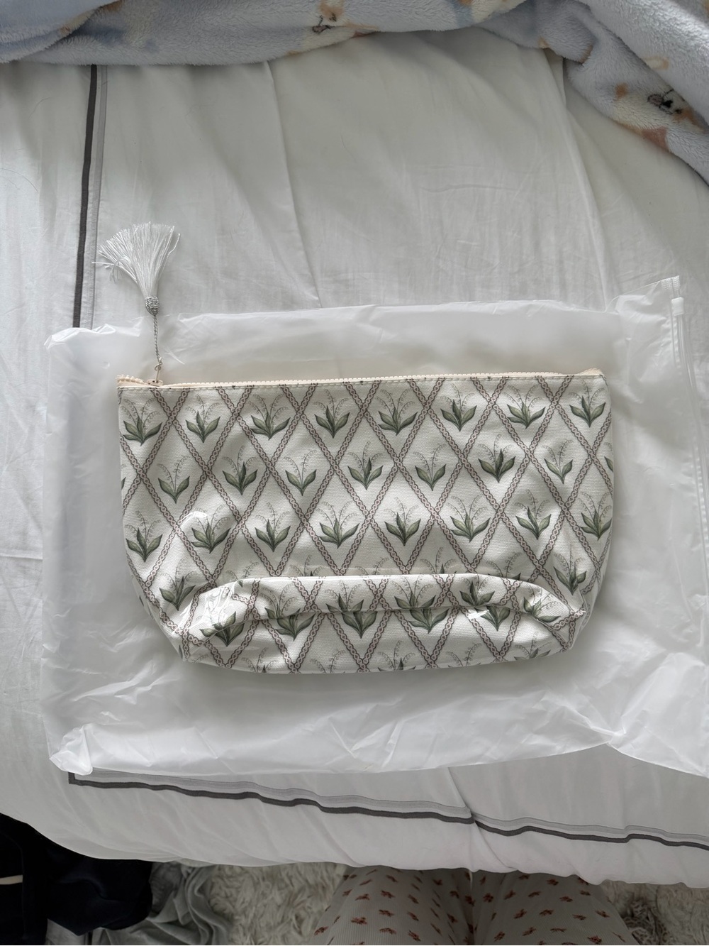 Dairy Boy Makeup Bag Large Lily of The Valley